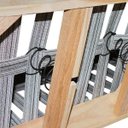 Ver imagem 5 de Sofá-cama 3 Lugares Versátil Veludo Liso Amarelo 1/1 - Império Estofados