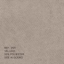 Ver imagem 4 de Sofá 3 Lugares Carbono 2,50M Veludo Nude - Gran Belo