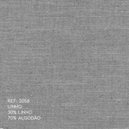 Sofá 3 Lugares Sofo 2,20M Linho Cinza - Gran Belo - 4