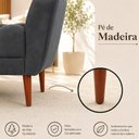 Ver imagem 5 de Recamier 150 cm Moderno Elegante com Estrutura Reforçada Cinza Escuro