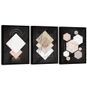 Ver imagem 5 de Quadro Decorativo Abstrato Formas na Cerâmica