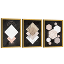 Ver imagem 1 de Quadro Decorativo Abstrato Formas na Cerâmica
