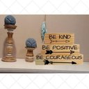 Ver imagem 3 de Decoração Sala Be Positive - em Madeira Pinus