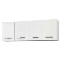 Armário Aéreo Panamá 04 Portas 160cm Branco - Lumil Móveis - 3