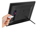 Ver imagem 2 de Porta-Retratos Digital Aluratek com LCD de 8´´, SlideShow e entradas USB e SD Preto