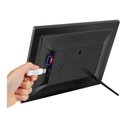 Ver imagem 2 de Porta-Retratos Digital Aluratek com LCD de 8´´, SlideShow e entradas USB e SD Preto