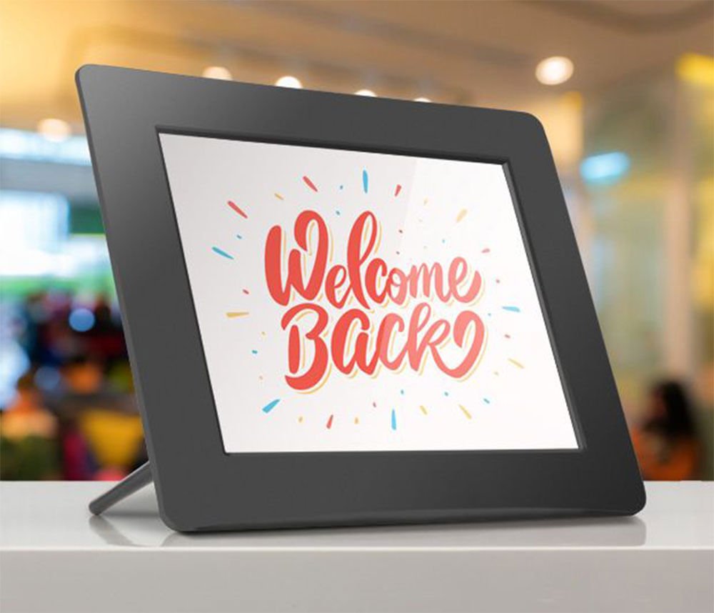 Porta-Retratos Digital Aluratek com LCD de 8´´, SlideShow e entradas ...