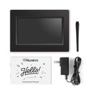 Ver imagem 7 de Porta-Retratos Digital Aluratek com LCD de 8´´, SlideShow e entradas USB e SD Preto