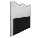 Ver imagem 1 de Cabeceira Solteiro Bari P02 90 cm Para Cama Box Branco