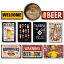 Ver imagem 1 de Kit Placas Decorativas Bebidas Mdf - 10 Placas