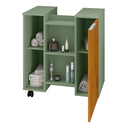 Ver imagem 2 de Gabinete para Banheiro Pequin: Pistache/naturalle