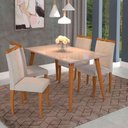 Ver imagem 2 de Mesa Adele 130x80cm - Madeira/off White - Cimol