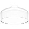 Cúpula de Plástico 24cm Clear Bolos Tortas Doces Pratos Haus Concept Cristal - 1