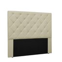 Ver imagem 1 de Cabeceira Tania Cama Box Queen 160 Cm Corino Bege