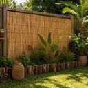 Ver imagem 4 de Esteira de Bambu Natural 5m x 1m – Rolo para Forro de Teto, Pergolado, Quiosque, Caramanchão