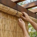 Ver imagem 7 de Esteira de Bambu Natural 5m x 1m – Rolo para Forro de Teto, Pergolado, Quiosque, Caramanchão