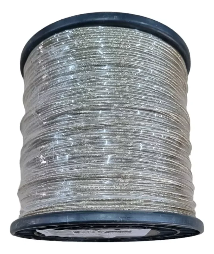 Bobina 100 Metros Cabo Aço Revestido 2,50mm - 1