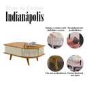 Ver imagem 5 de Rack Bancada Valência com Mesa de Centro Indianápolis Cumaru Opala – Madetec