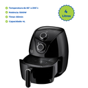 Ver imagem 3 de Fritadeira Elétrica Air Fryer 4 Litros sem Óleo Saudável Multi 1500 W 110v