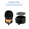 Fritadeira Elétrica Air Fryer 4 Litros sem Óleo Saudável Multi 1500 W 110v - 5