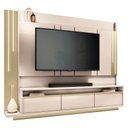 Ver imagem 1 de Estante Home Theater Montane Off White Champanhe - Hb Móveis