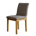 Ver imagem 7 de Kit 4 Cadeiras para Sala de Jantar Pés Madeira Maciça Bella Cinza/Cinamomo/Linho Prata