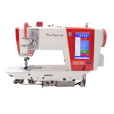 Máquina Costura Industrial Pespontadeira Eletrônica Barra Fixa Ss272ii-dm-qi - Sun Special