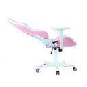 Ver imagem 3 de Cadeira Gamer Fox Racer RGB Rosa com Iluminação (Led) - Branco