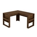 Ver imagem 3 de Mesa para Escritório Angular Me4145 Nogal Tecnomobili