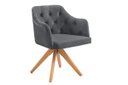Ver imagem 1 de Poltrona Decorativa 1 Lugar Zara Pe Madeira Unidecor Capuccino