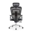 Ver imagem 3 de Cadeira de Escritório Presidente Assento Almofada Giratória Cor Preto