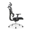 Ver imagem 2 de Cadeira de Escritório Presidente Assento Almofada Giratória Cor Preto