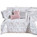 Ver imagem 2 de Kit Coordenado Edredom, Cobre Leito e Lençol Sensuale Super King Protea 8 Peças - 80% Algodão, 20% P