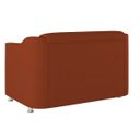 Ver imagem 4 de Namoradeira Tilla Sala de Estar Tecido Suede – Balaqui Decor Cor:Terracota