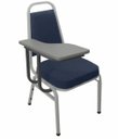 Ver imagem 1 de Cadeira Universitária Empilhável Linha Hotel Plus Azul
