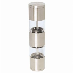 Moedor Duplo Sal e Pimenta Inox Manual 19,5 Cm Mimo Style