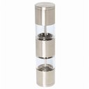 Ver imagem 1 de Moedor Duplo Sal e Pimenta Inox Manual 19,5 Cm Mimo Style