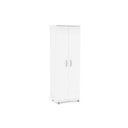 Ver imagem 1 de Armário Multiuso Casal Limeira 169 c/ 2 Portas Branco - Politorno