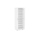 Ver imagem 3 de Armário Multiuso Casal Limeira 169 c/ 2 Portas Branco - Politorno