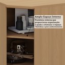 Ver imagem 7 de Balcão de Cozinha Diagonal 100 Mdf 1 Porta com Tampo 74cm Duna Luciane Móveis