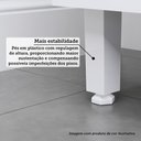 Ver imagem 6 de Balcão de Cozinha Diagonal 100 Mdf 1 Porta com Tampo 74cm Duna Luciane Móveis