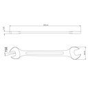 Ver imagem 2 de Chave Fixa 27x32 Mm Tramontina com Corpo em Aço Especial Cromado Tramontina
