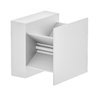 Arandela Alumínio 5w Led Quasar Branco 2700k Bivolt Ip65 Interlight - 1