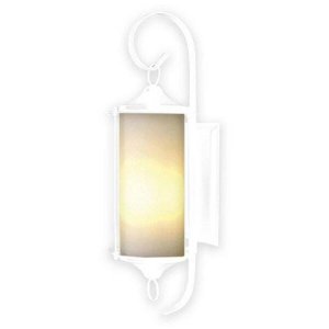 Arandela Aço Fosfotizado 1Xe27 Munich Branca 240 Br C/V Ideal