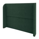 Ver imagem 1 de Cabeceira Casal 140 cm com Frame Imperial Linho Verde Musgo Impo