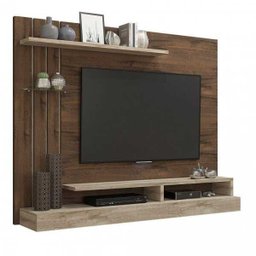 Painel para TV até 47 Polegadas Valência Permobili Café/Rústico - 2