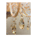 Ver imagem 2 de Lustre de Cristal Candelabro18 Braços Âmbar E14