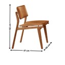 Ver imagem 4 de Conjunto de Mesa de Jantar Maia Tampo com Vidro Laqueado 120 cm 4 Cadeiras Eloá