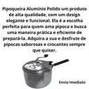 Ver imagem 4 de Panela Pipoqueira Aluminio Faz Pipoca de Doce Sal