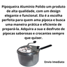 Panela Pipoqueira Aluminio Faz Pipoca de Doce Sal - 4